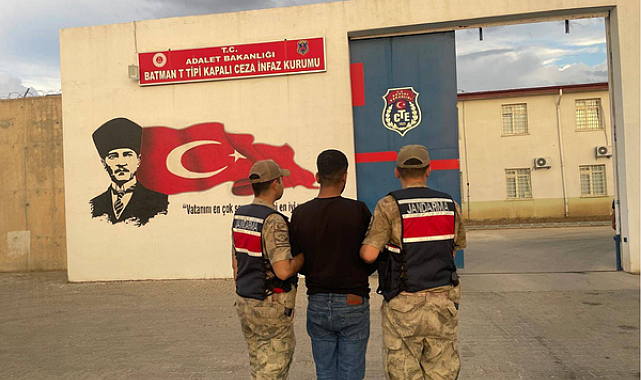 Batman'da aranan 38 hükümlü yakalanarak tutuklandı