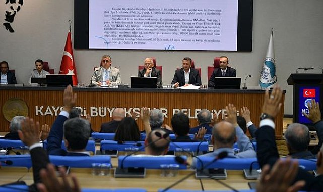 Büyükkılıç: Büyükşehir Meclisi’nde 94 gündem madde