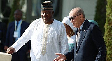 Cumhurbaşkanı Erdoğan, Nijer Cumhurbaşkanı Tiani ile sohbet etti