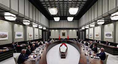 Cumhurbaşkanlığı Kabinesi, Erdoğan başkanlığında toplandı