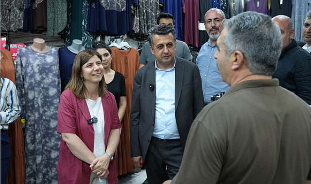 Diyarbakır’da Eşbaşkanlardan Gazi Caddesi esnafına