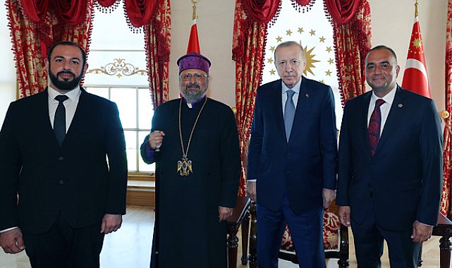 Erdoğan, Türkiye Ermenileri Patriği Maşalyan ve Mi