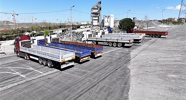 Esenler’de büyük araçlara yönelik yeni otopark hizmete açıldı
