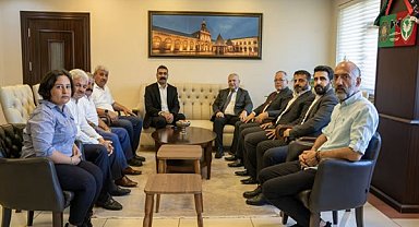 Gelecek Partisinden DBB'ye ziyaret