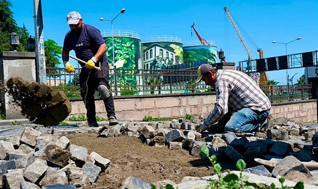 Giresun Belediyesi kent genelindeki çalışmalarını 