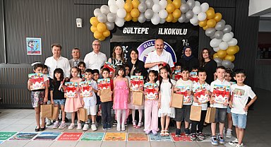 Gültepe İlkokulu'nda karne töreni, Batman Valisi Canalp'in katılımıyla gerçekleşti