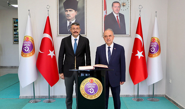 İçişleri Bakan Yardımcısı Çelik, Ordu Valisi Erol’u ziyaret etti