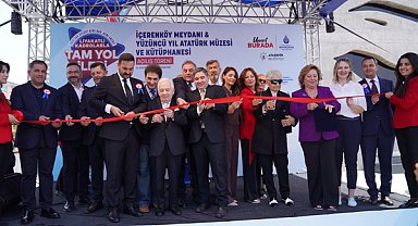 İstanbul İçerenköy Meydanı ve 100. Yıl Atatürk Müzesi hizmete girdi