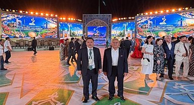 Kayseri heyeti, Özbekistan’daki Türk Dünyası Kültür Başkenti etkinliklerine katıldı