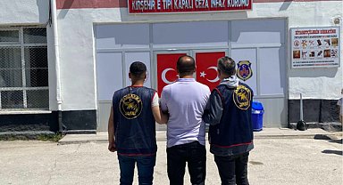 Kırşehir’de 4 yıl 2 ay hapis cezası bulunan şahıs JASAT tarafından yakalandı