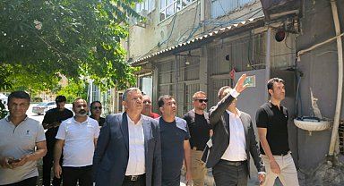Kozluk Çarşısı Sokak Sağlıklaştırma Projesinde saha çalışmaları başladı