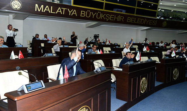 Malatya Büyükşehir Belediye Meclisi Haziran ayı toplantıları sona erdi