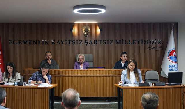 Maltepe Belediye Meclisi Haziran ayı toplantılarına başladı