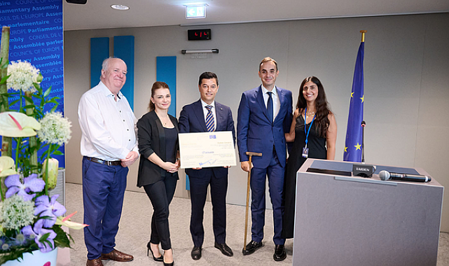 Marmaris Belediyesi'ne Avrupa Konseyi’nden ‘Avrupa Diploması’ ödülü 