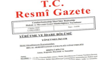 Milletlerarası andlaşma Resmi Gazete'de yayımlandı