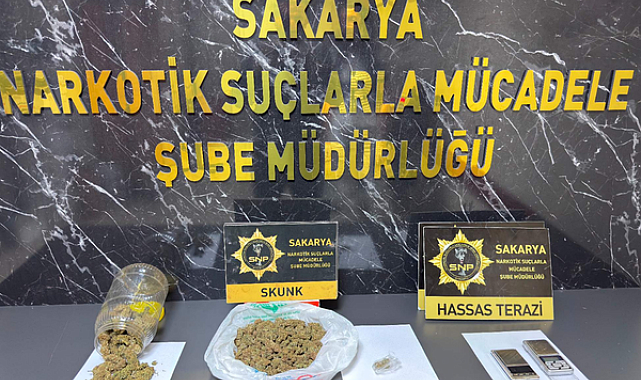 Sakarya’da uyuşturucu operasyonu: 1 kişi tutuklandı
