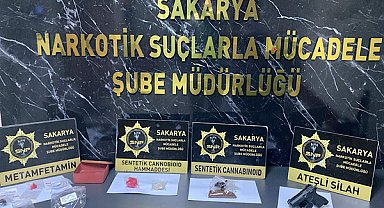 Sakarya'da uyuşturucuyu klozete dökmeye çalışan şüpheli tutuklandı