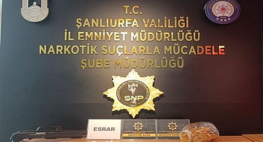Şanlıurfa’da uyuşturucu operasyonu
