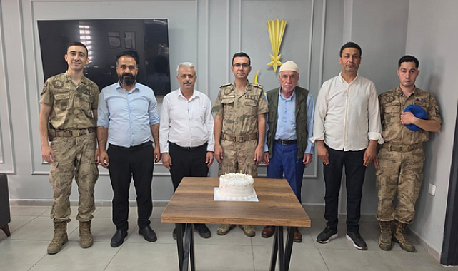 Sason'da Jandarma Teşkilatı'nın 187'nci kuruluş yıl dönümünü kutlandı
