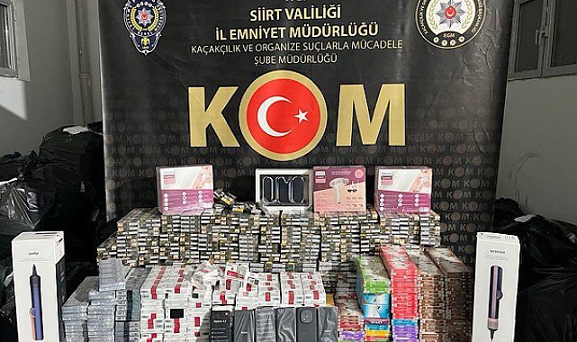 Siirt'te çeşitli suçlara yönelik operasyonlarda çok sayıda şüpheli yakalandı
