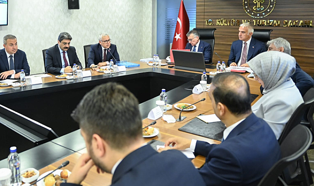 Sivas’ın turizm hedefleri Bakan Ersoy başkanlığında ele alındı