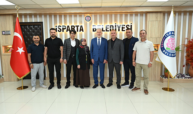 Sorkuncaklılardan, Isparta Belediye Başkanı Başdeğirmen’e teşekkür