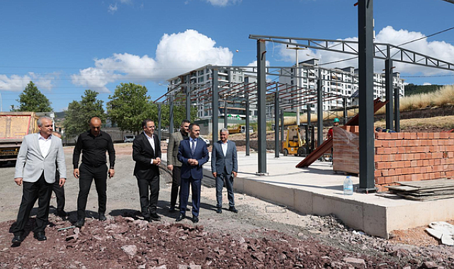 Vali Aktaş, Derince’de devam eden proje ve yatırımları inceledi