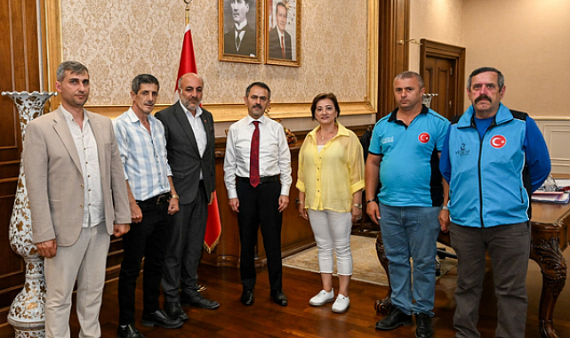 Yesevi Hareketi Derneğinden, Vali Aktaş’a ziyaret