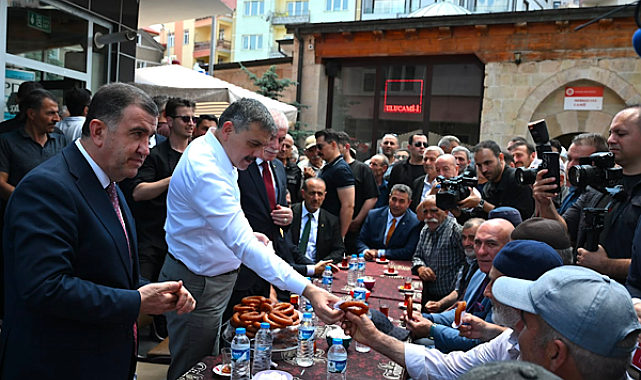 Bakan Çiftçi Bayburt’ta: Türkiye’nin yürüyüşünü hiçbir güç durduramayacaktır