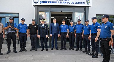 Bakan Çiftçi, Gebze'deki polis merkezini ziyaret etti