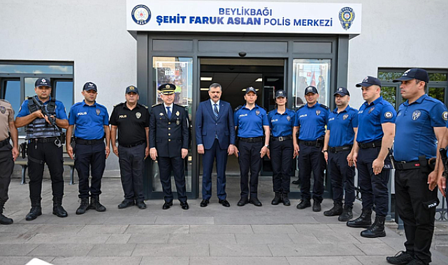 Bakan Çiftçi, Gebze'deki polis merkezini ziyaret etti