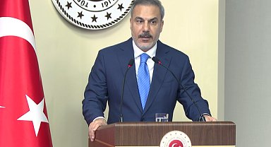 Bakan Fidan, Irak Yüksek Yargı Konseyi Başkanı Zeydan ile görüştü