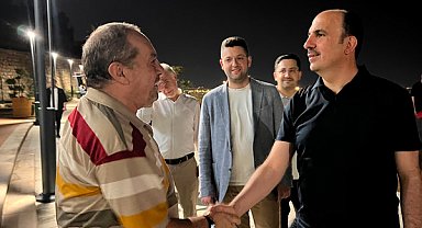 Başkan Altay, Palye Kafe'de vatandaşlarla bir araya geldi
