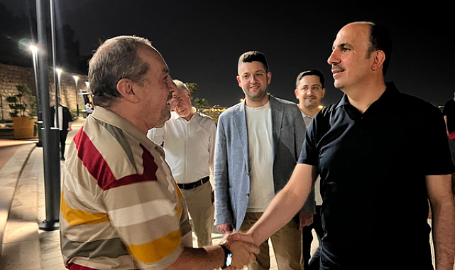 Başkan Altay, Palye Kafe'de vatandaşlarla bir araya geldi