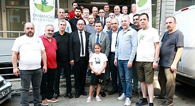 Başkan Aydın, Gençosman Ayakkabıcılar Çarşısı esnafıyla bir araya geldi