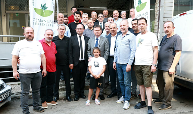 Başkan Aydın, Gençosman Ayakkabıcılar Çarşısı esnafıyla bir araya geldi