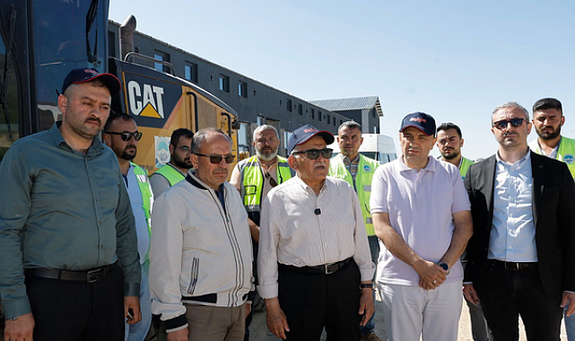 Başkan Büyükkılıç, Erciyes'teki altyapı çalışmalarını inceledi