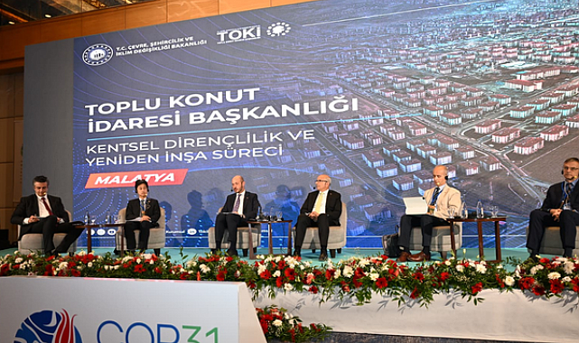 Başkan Er, COP31’de Malatya’nın iklim dirençli gelecek vizyonunu anlattı
