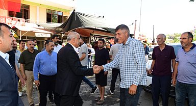 Başkan Er, Pütürge ilçesinde belediye yatırımlarını yerinde inceledi