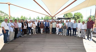 Başkan Ertemur, basın mensuplarıyla bir araya geldi