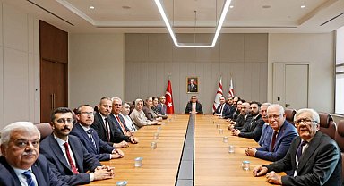 Başkan İbrahim Çenet, KKTC'de 20 Temmuz Barış ve Özgürlük Bayramı programlarına katıldı