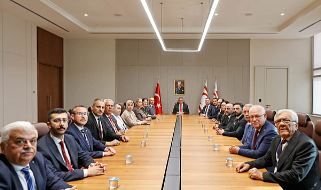 Başkan İbrahim Çenet, KKTC'de 20 Temmuz Barış ve Özgürlük Bayramı programlarına katıldı