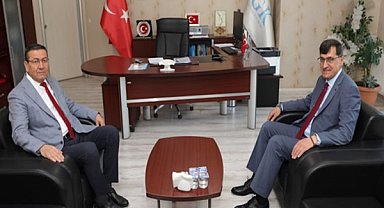Başkan Kahveci, Sayar’ı ziyaret etti