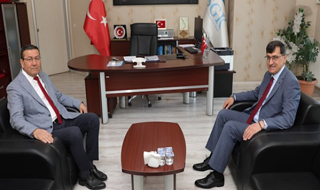 Başkan Kahveci, Sayar’ı ziyaret etti