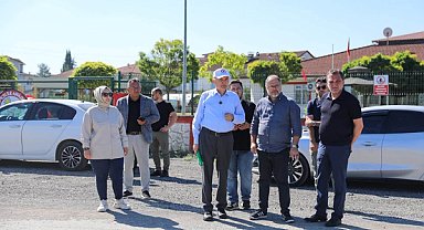 Başkan Özlü, saha incelemelerinde bulundu