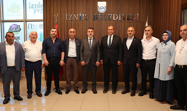 Biba, İznik’te çeşitli temaslarda bulundu