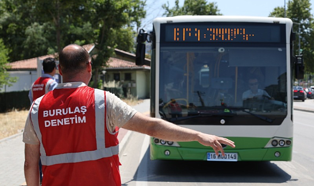 Bursa’da toplu taşımada klima denetimi