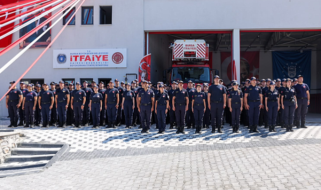 Büyükorhan’a yeni itfaiye binası açıldı