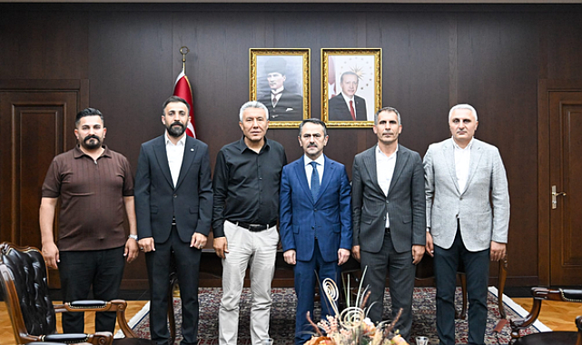 Çayırova Müteahhitler Birliği yönetiminden Vali Aktaş'a ziyaret
