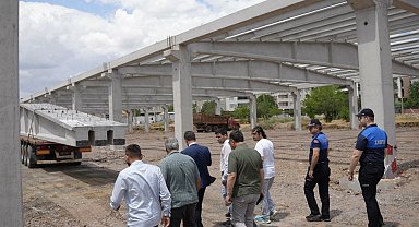 Çorlu’da kapalı pazar yeri projesinde çalışmalar sürüyor